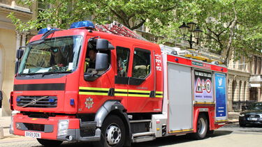 A fire engine