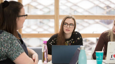 Group of students in a classroom