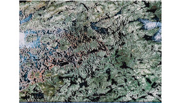 Ribbed or rogen moraines