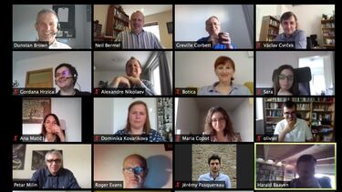 Project staff and friends