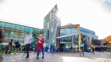 An image of the Student Union building