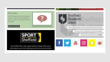 A screenshot of the MUSE interface