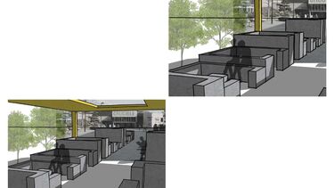 In her first year Presentation Communication and Research Skills module, Ruby explored creating images with SketchUp and Photoshop