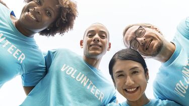 A group of volunteers