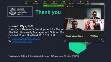 Hossein Olya keynote speech