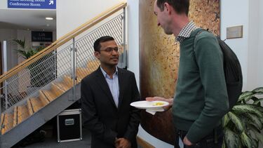 Pinaki Bhattacharya discusses multiscale approaches to modelling with Stephen Payne