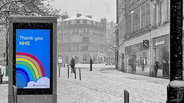 1st place - Thank you NHS (Category: My Hero)