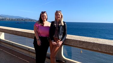 With a friend in Monaco