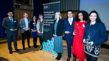 Dean's List 2019 PG winners with their awards