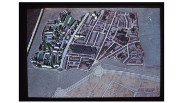 A utopian council design proposal from 1950s Hillfields