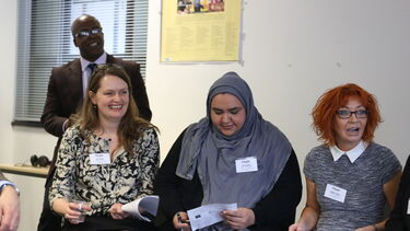 Women taking part in a workshop