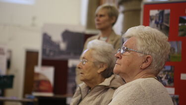 Visitors at the Imagine north east exhibition launch