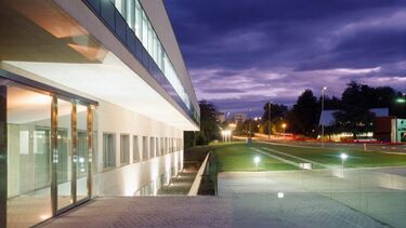An exterior photo of the CEIT building