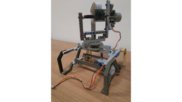 Improved LEGO gimbal, 2017.