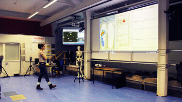 INSIGNEO Motion Capture and Virtual Reality Laboratory