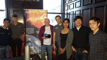 Team members at Pint of Science 2018