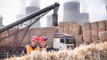 Biomass power station