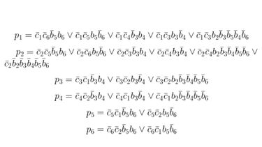 Simplified equations
