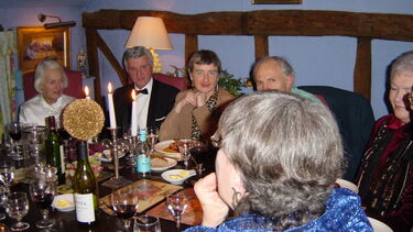 Shirley Murrell, Mike Lappert, Jitka Jenkins, Harry Kroto and Jenny Richards