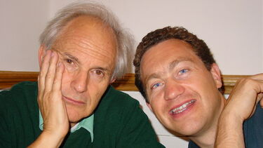 Harry Kroto and friend