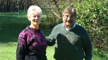 Margaret Kroto and Naresh