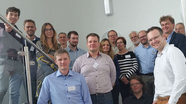 A group photo of some of the FLIPT team