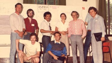 Group photo including Harry Kroto