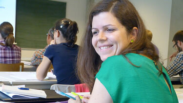 A summer school participant