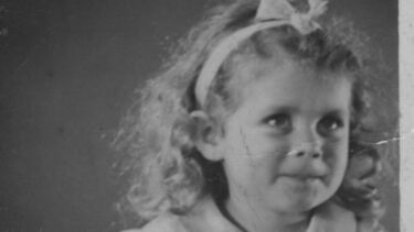 Margaret Kroto as a small child