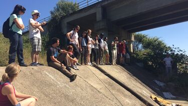 Group photo of seasonal school participants