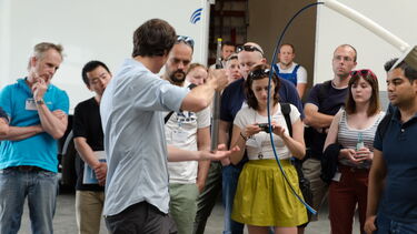 Workshop demonstration as part of the Advocate workshop