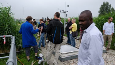 A site visit as part of the Advocate workshop