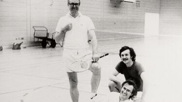 John Cornforth, Harry Kroto and Andy Sierakowski