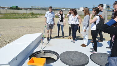 Demonstration as part of the summer school