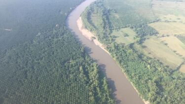 near the western edge of the Río Plátano Biosphere Reserve, Honduras, 2017