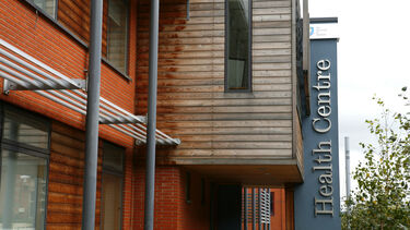 Exterior of the Health Centre building