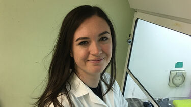 Bronte Elliott, technician in the School of Biosciences