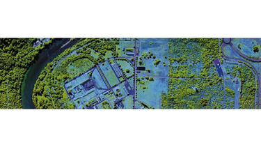 Hyperspectral image using a HySpex ODIN-1024