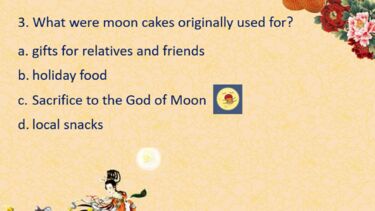 Mid-Autumn Festival Quiz PPT