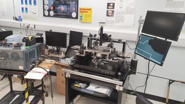 mmWave Lab wafer probe station.