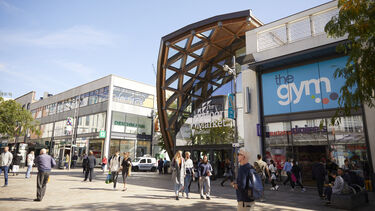 Photograph of a Sheffield market