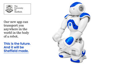 Our new app can transport you anywhere in the world in the body of a robot