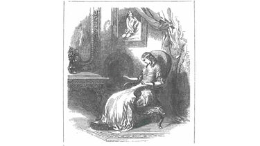 An image showing 'Another fair damsel trapped in the perfidious mechanical chair'