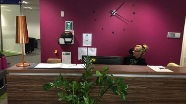 A photo of 3 Solly Street showing the location of a defibrillator.