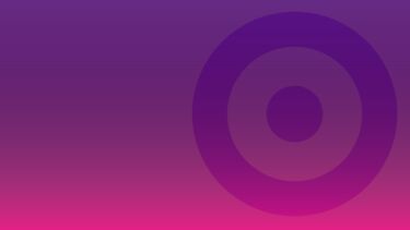 concentric circles under purple gradience