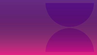 Two back to back semi circles one one above of the other