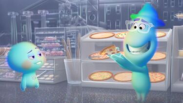 A still from the animated movie Soul