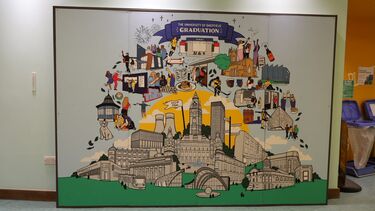 Graduation mural 