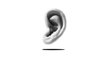 Close up of ear