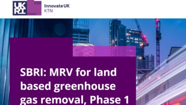 An image showing the online applicant event details for 13th July for the SBRI MRV competition